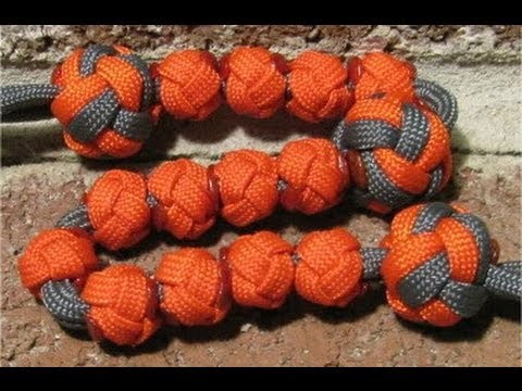 How to make a paracord bead for ranger pace bead counter - by The Paracordist