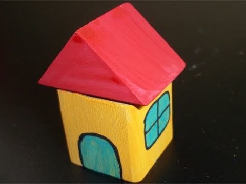 How to make a wooden Block House - EP