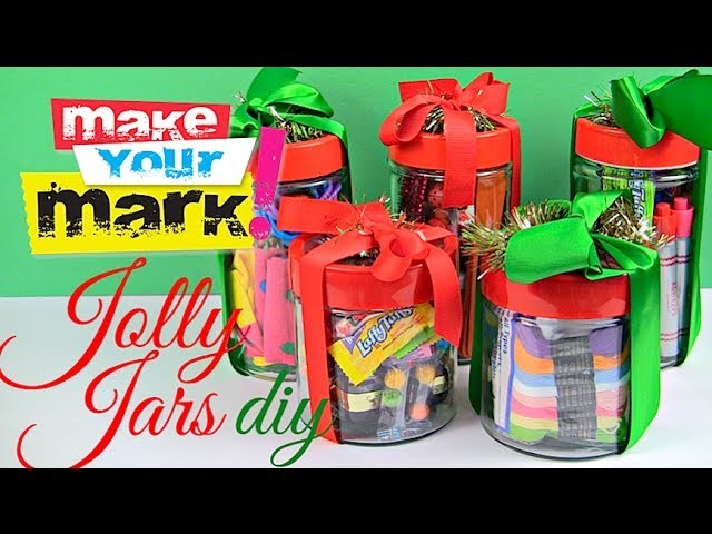 Jolly Jars: Last Minute $5 Gifts DIY