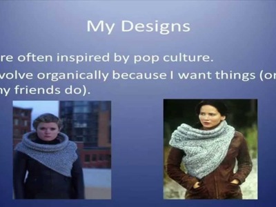 Knitting and Pop Culture, Lauren McClain (LollyKnits Designs)
