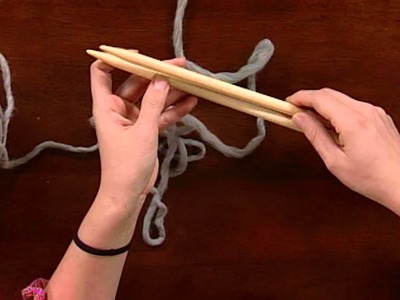 Knitting Daily TV Episode 806's Getting Started, Knit with Pencil Rovings
