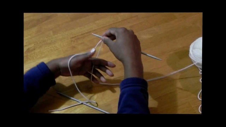 Knitting for the Begginners (Tamil) - Slip Knot & Cast On.