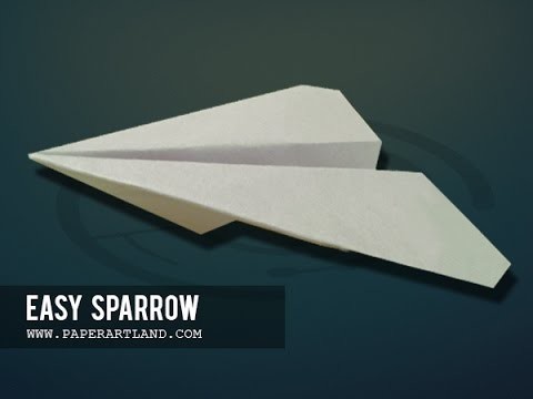 Let's make a Rocket Fast and Far paper airplane | Sparrow 1.0 ( Tri Dang )