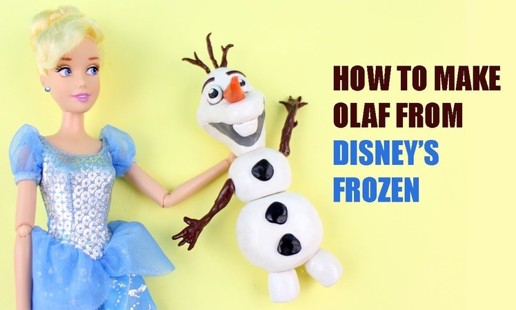 Make a Clay Olaf Doll - Doll Crafts