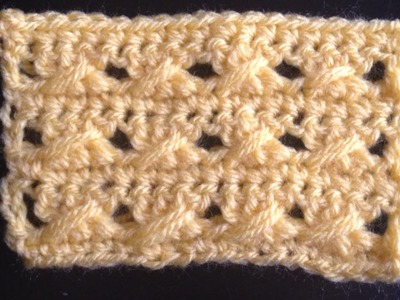 Make Double Crochet With a Twist Pattern - DIY Crafts - Guidecentral