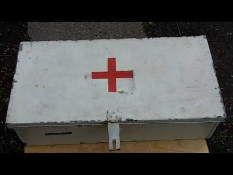 Metal First Aid Box = Craft Box!