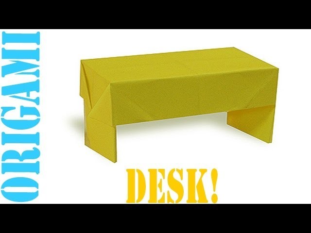 Origami Daily - 304: Desk (Table) - TCGames [HD]