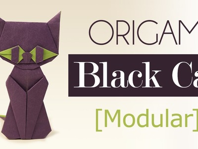 Origami - Halloween Cat (Modular)