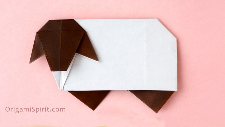 Origami Sheep Tutorial :: Oveja paso a paso