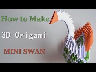 Origami Swan - 3D Model - DIY Tutorials - Giulia's Art