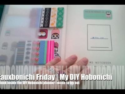 Planner & Journal Set Up | B&N 'Fauxbonichi | My DIY Hobonichi