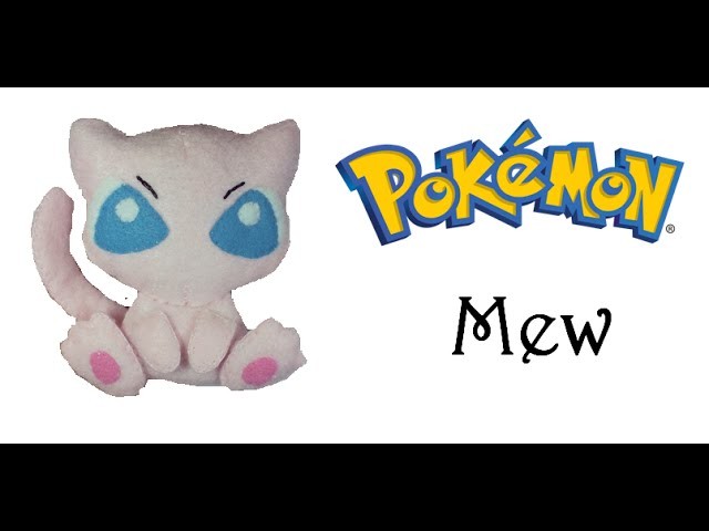 Pokemon:How To Make Mew Plushie Tutorial