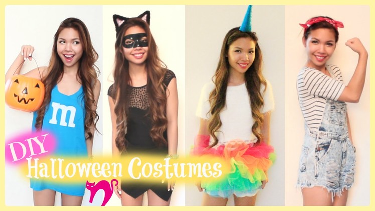 Super Easy Last Minute DIY Halloween Costumes! 2014