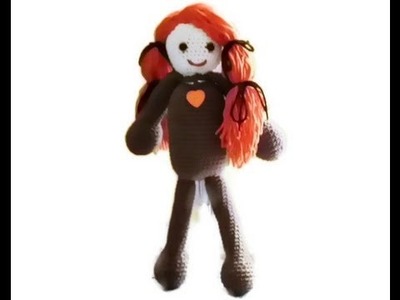 Assembling Amigurumi Doll Parts by Crochet Hooks You