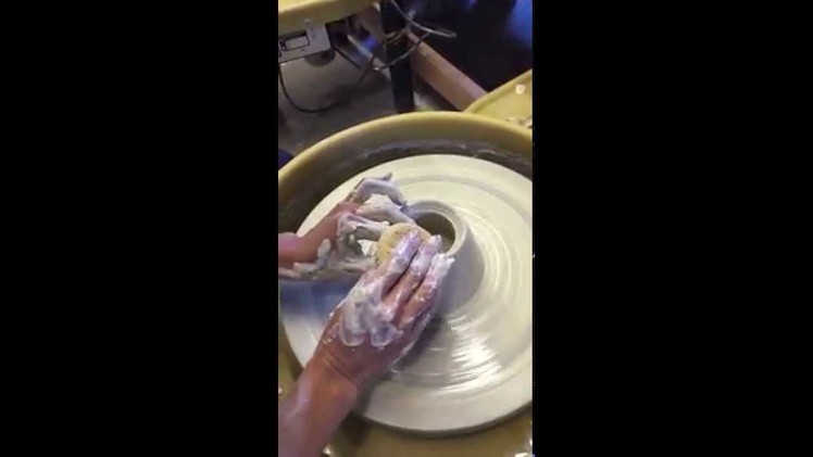 Beginner Pottery: Basic Wheel Throwing Hand Techniques to Make a Cone