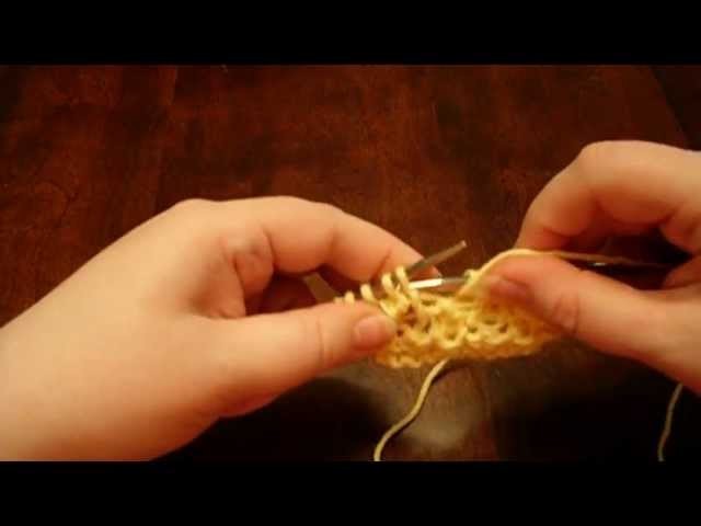 Bramble Stitch - Knitting the Muggle Way, Lesson 4