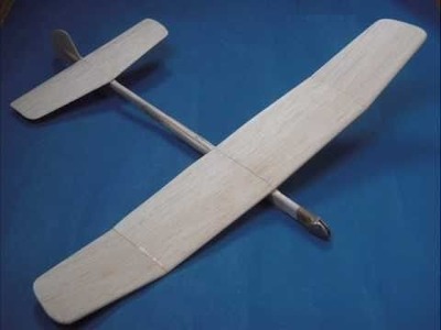 Building a - 'Flicka' Balsa Glider - Pt.1
