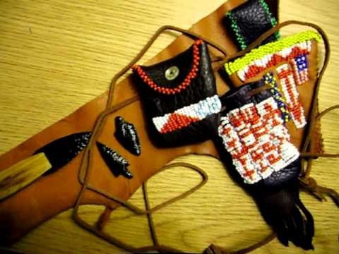 Canalino Indian Arts-Latest Beadwork, Arrowheads, and Knife Project