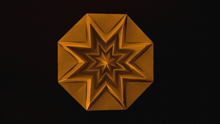 Christmas Origami Instructions: Star Infinity (Francesco Guarnieri)