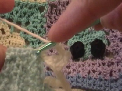 Crochet Blanket With Cars - Tutorial part 1, Embellishment, Applique
