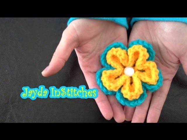 Crochet On The Run! - Flower Pattern Tutorial
