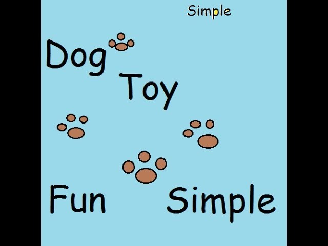 Crochet| Simple Dog Toy