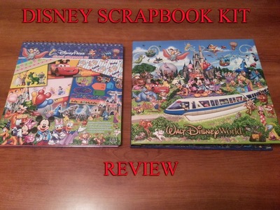 Disney Scrapbook Kit Review