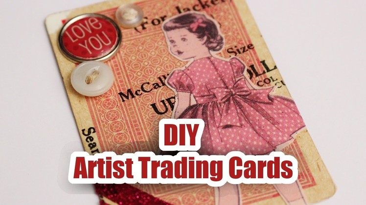 DIY Artist Trading Cards - Whitney Crafts