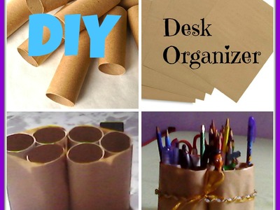 ♡DIY:Desk Organizer!♡