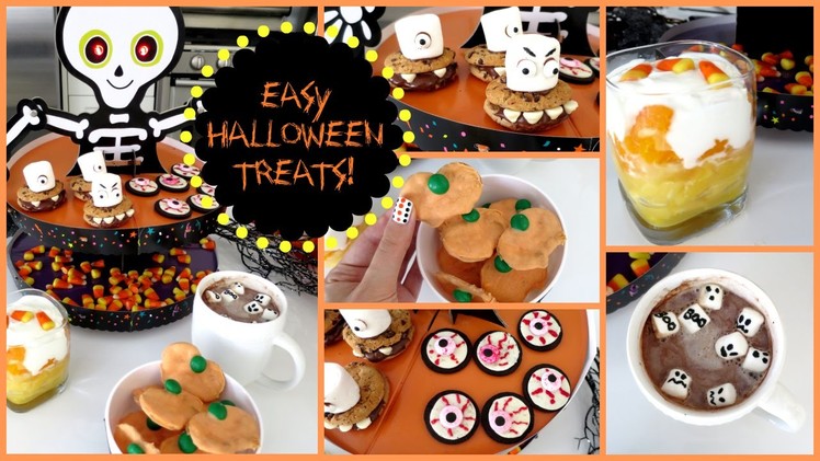 DIY Halloween Treats! Five Easy Ideas | MissJenFABULOUS