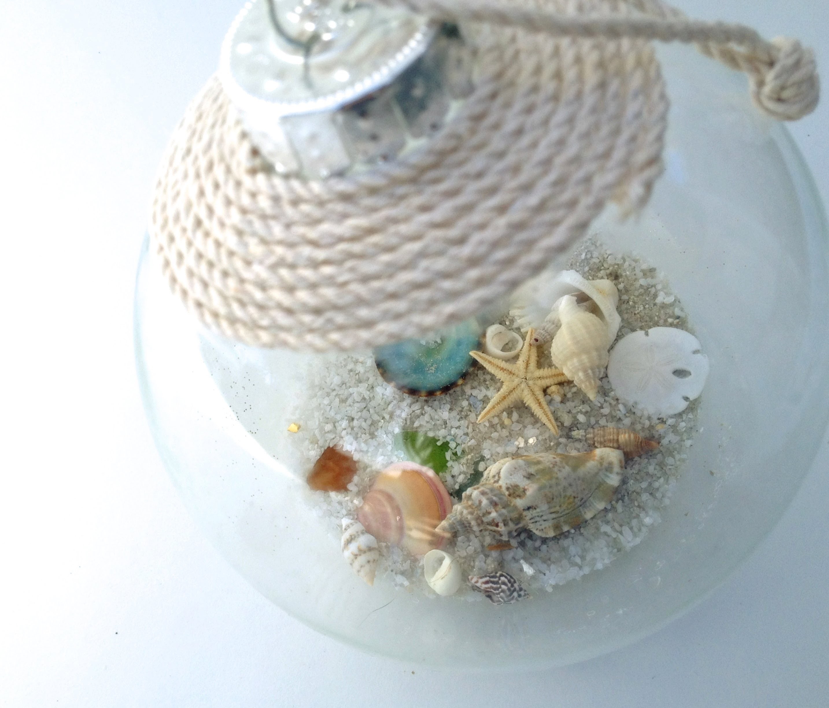 DIY Seashell Christmas Ornament   Diy Seashell Christmas Ornament VRk O 