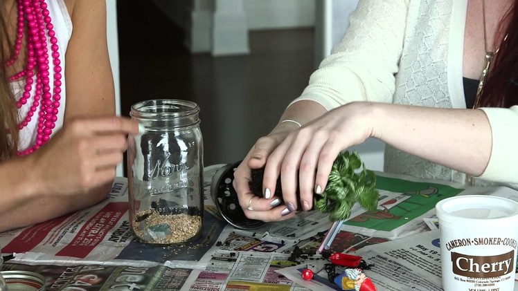 DIY Terrarium Craft for Kids: Make a Gnome Garden
