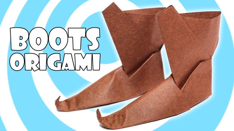 DIY: Traditional Origami Boots Tutorial
