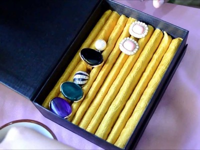 EASY DIY: JEWELRY BOX (STUD EARRINGS AND RING HOLDER)