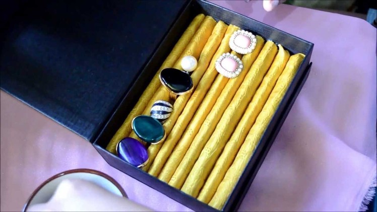 EASY DIY: JEWELRY BOX (STUD EARRINGS AND RING HOLDER)