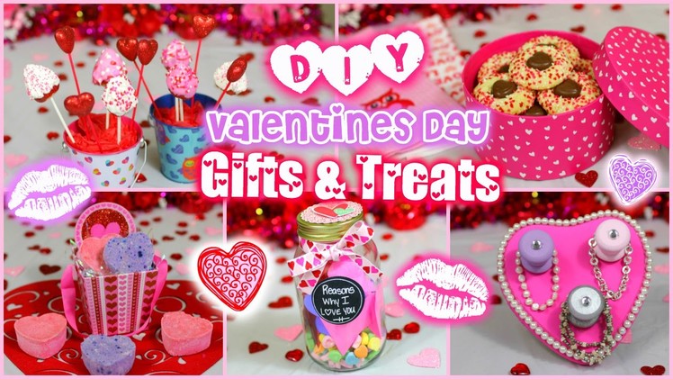 Easy DIY Valentine's Day Gift & Treat Ideas for Guys and Girls!! ❤️