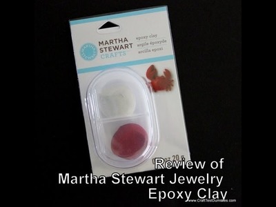 Epoxy Clay from Martha Stewart Jewelry Crafts