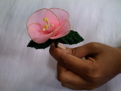 Fabric Craft Flower Making - Socks Flowers