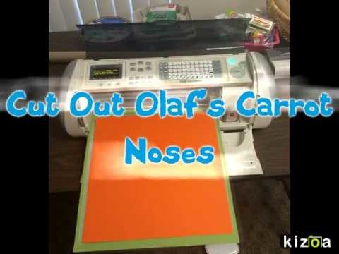 Frozen Party Craft  - How to Make A Pin the Nose on Olaf Game