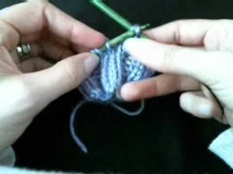 How to Bind off Knitwise and Purlwise