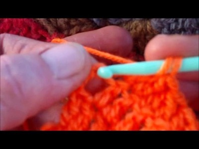 How to crochet basic traditional baby mittens