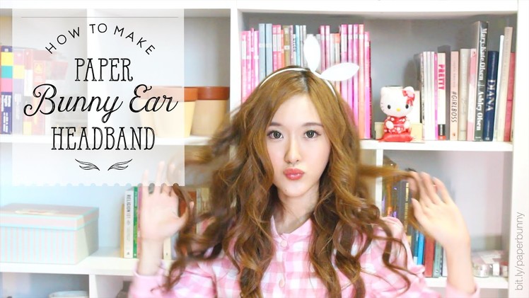 How To: DIY Paper Bunny Ear Headband