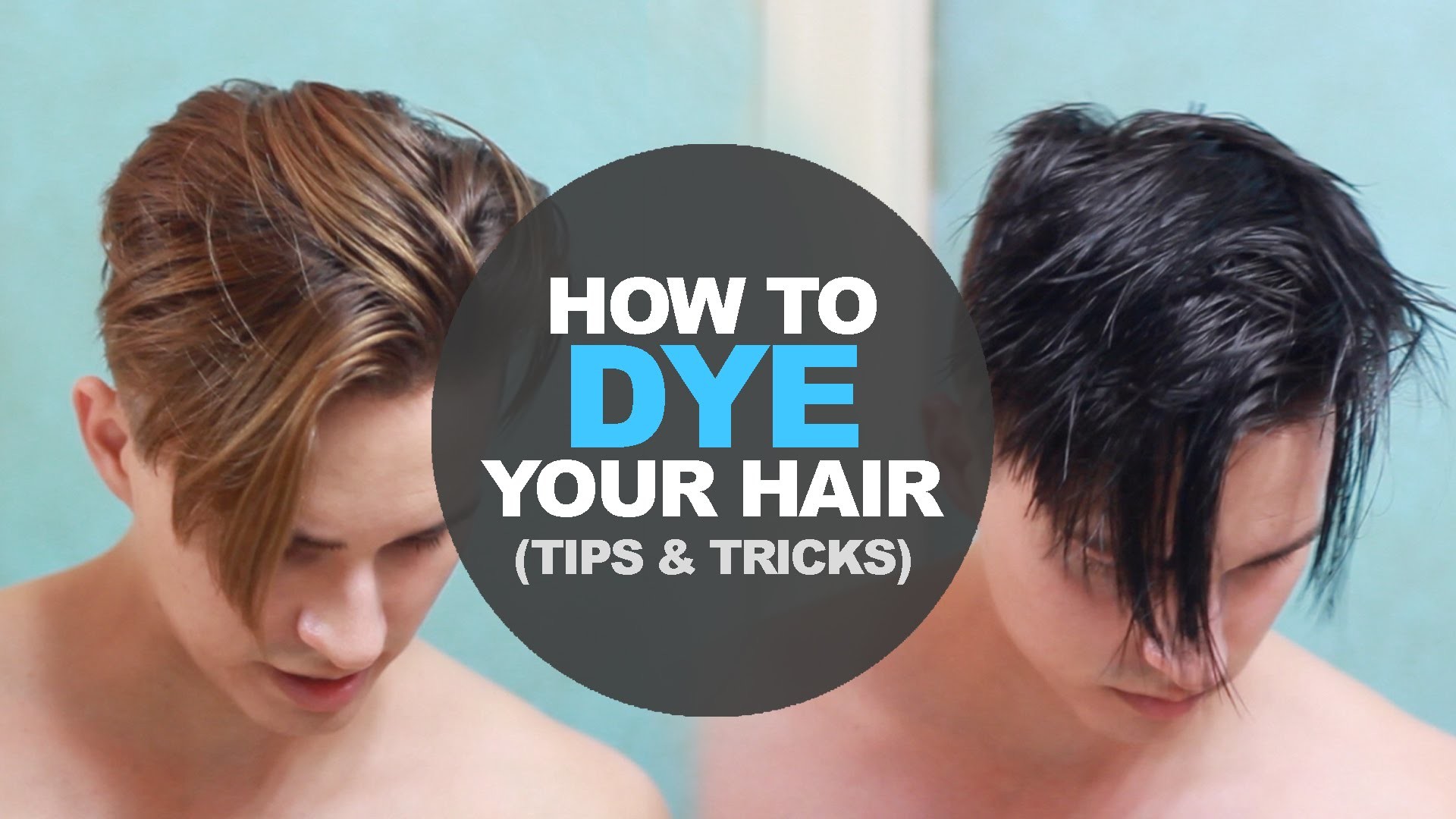 How To Dye Mens Hair At Home Diy Mens Hairstyle Tutorial 4931