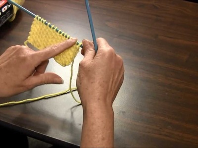 How to Knit - Seed Stitch