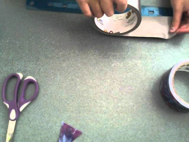 How to make a duct tape boat by ciana.wmv