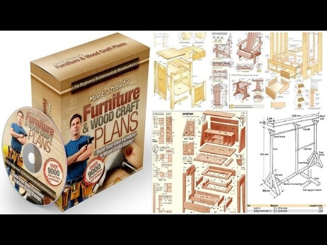 How To Make Your Own Furniture and Wood Crafts 9000+ Plans With Furniture & Wood Craft Plans E-Book