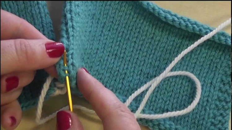 How to Seam: Mattress Stitch