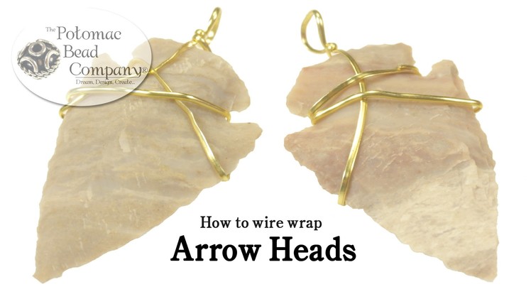 How to Wire Wrap Arrow Heads