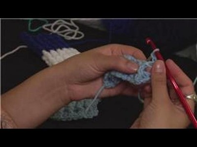 Knitting the Rib Stitch Crochet : Starting Row 3: Rib Stitch Crochet