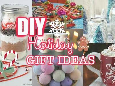 Last Minute DIY Holiday Gift Ideas!